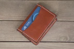 3 Pocket | Chestnut Minimalist Wallet