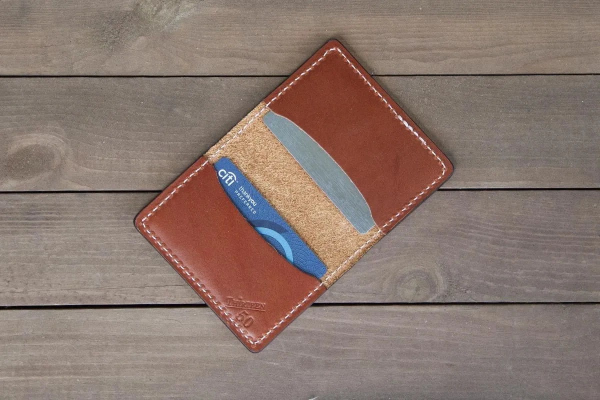 3 Pocket | Chestnut Minimalist Wallet