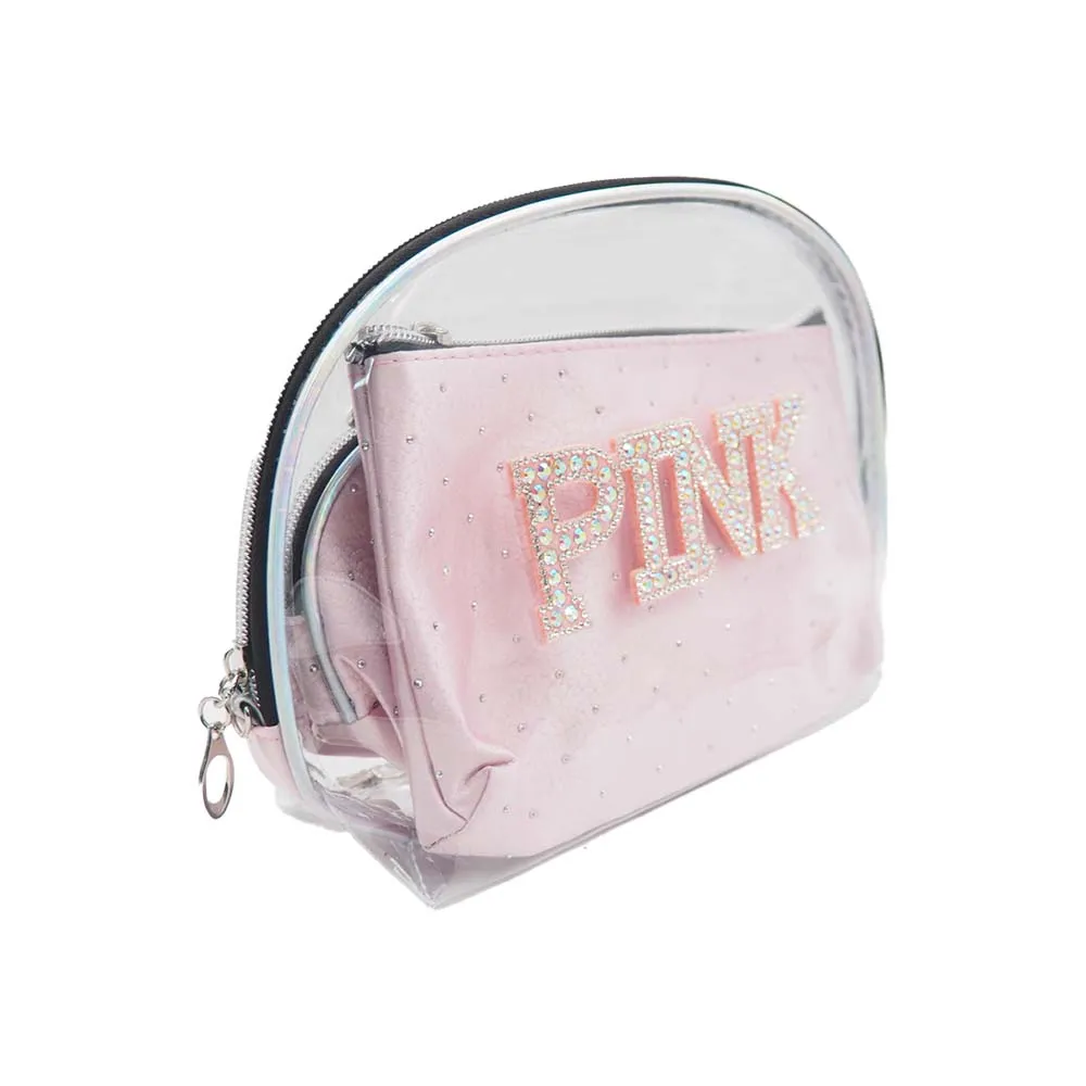 3N1 POUCH CRYSTAL PINK