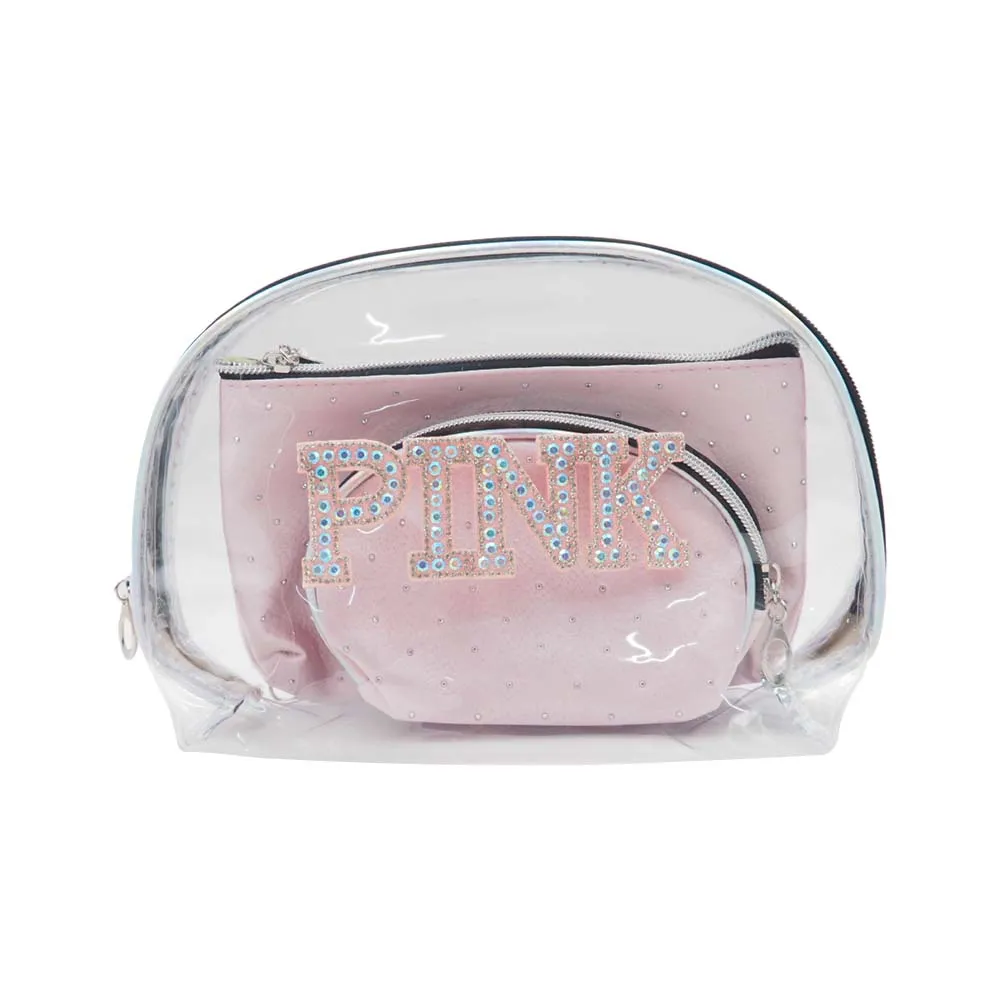 3N1 POUCH CRYSTAL PINK