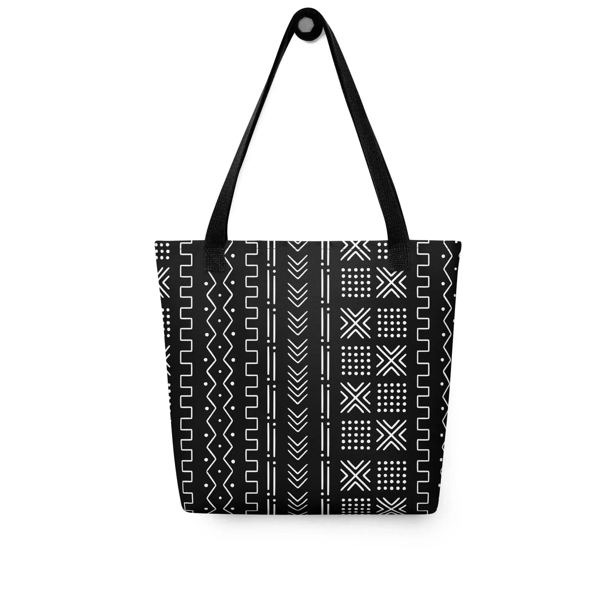 African Mud Cloth Print Tote Bag