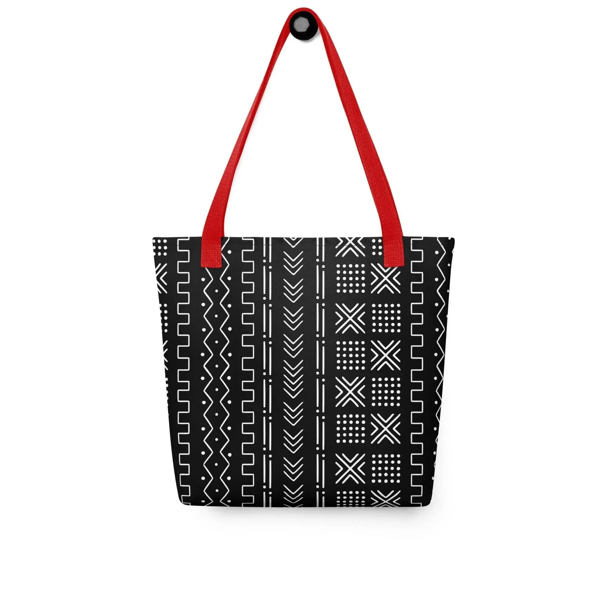 African Mud Cloth Print Tote Bag