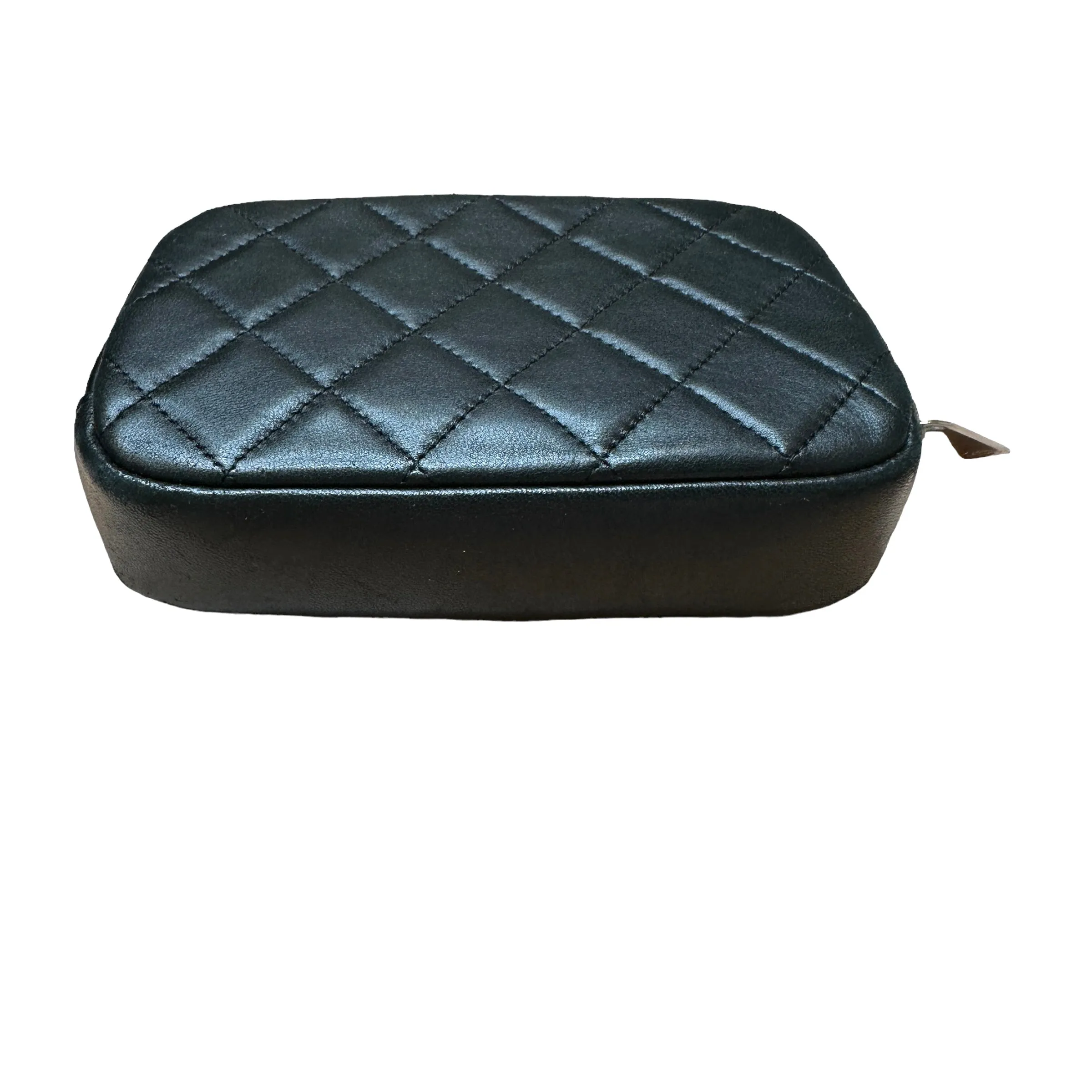 Black Lambskin Pouch