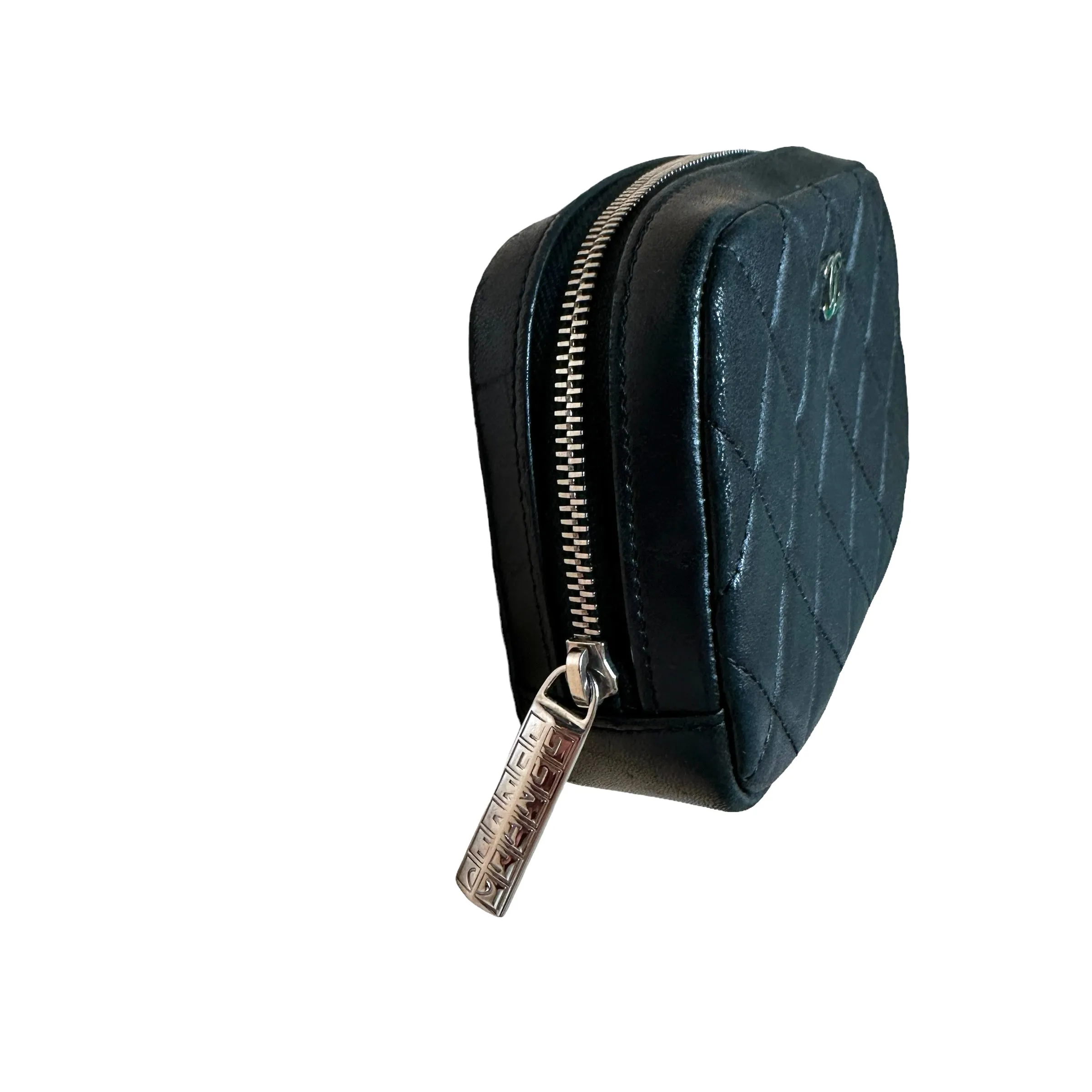 Black Lambskin Pouch