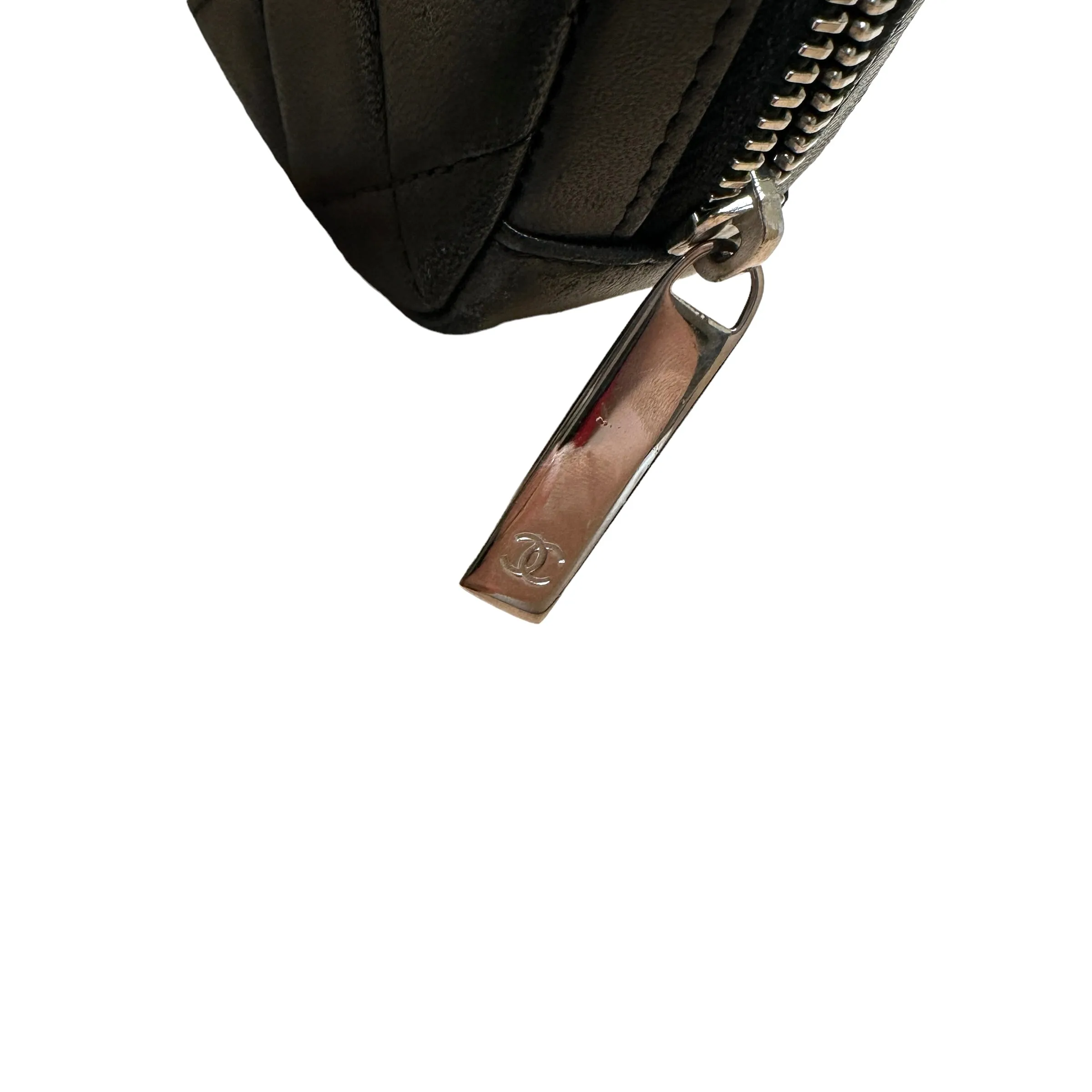 Black Lambskin Pouch