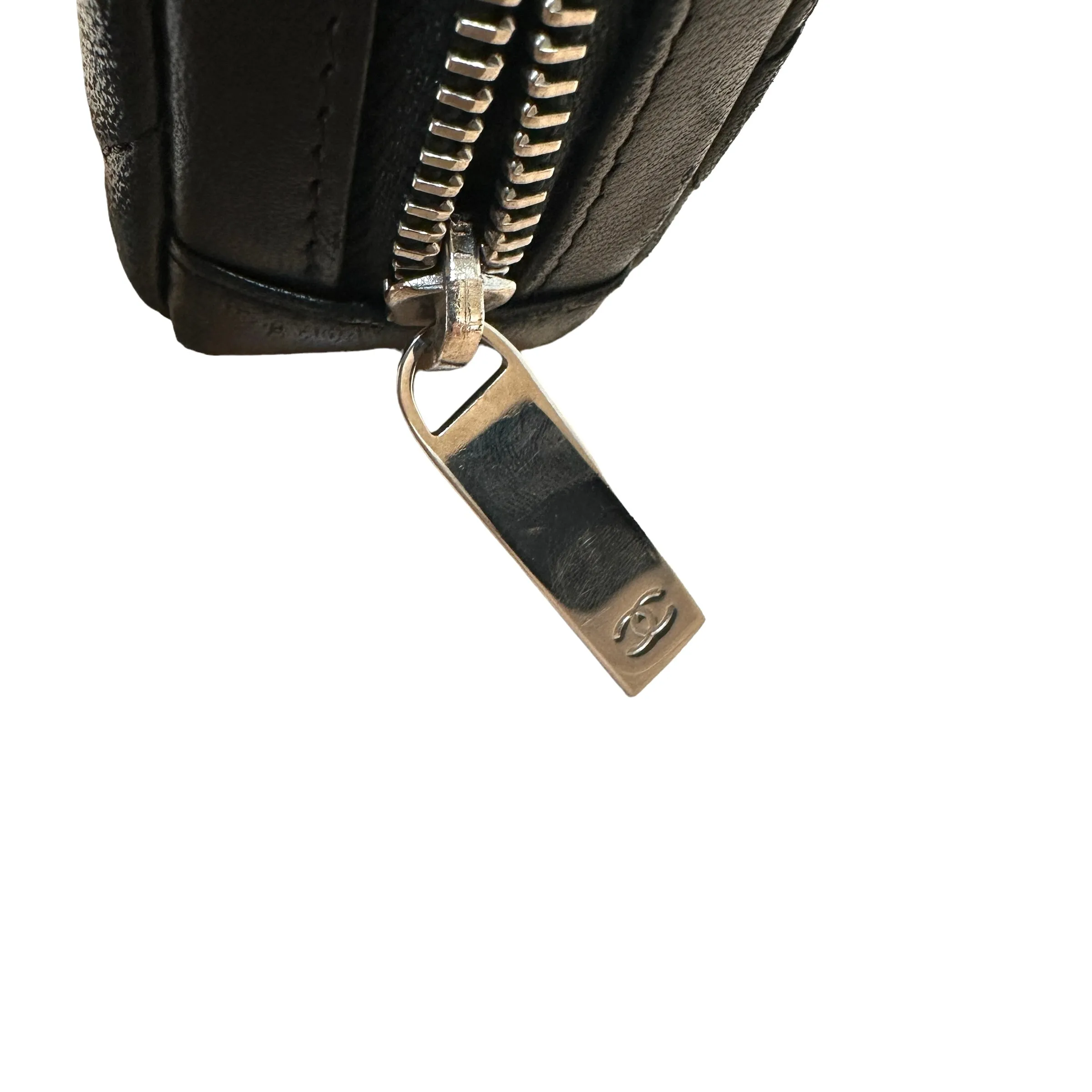 Black Lambskin Pouch