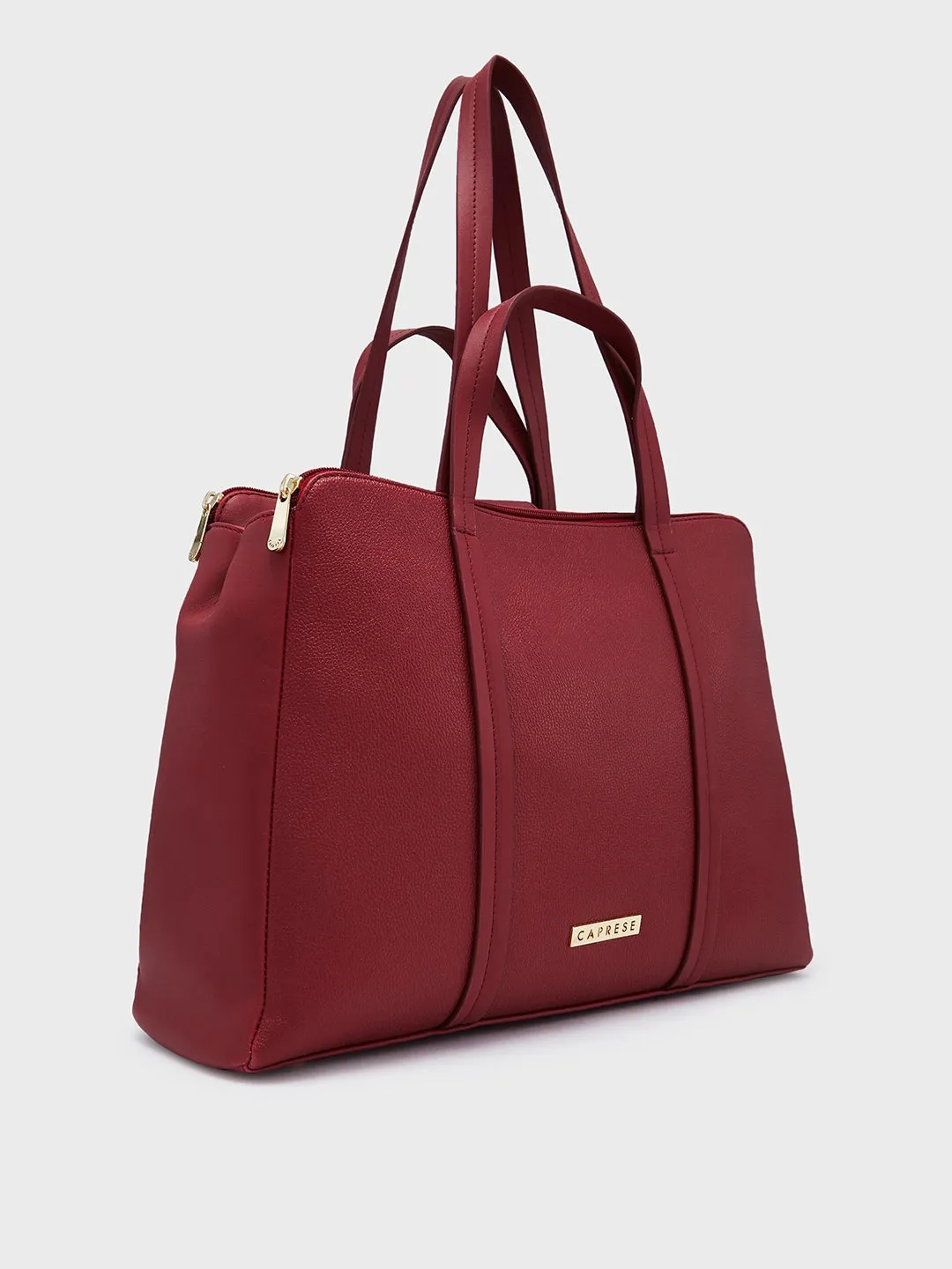 Caprese Jamie Satchel Medium Maroon