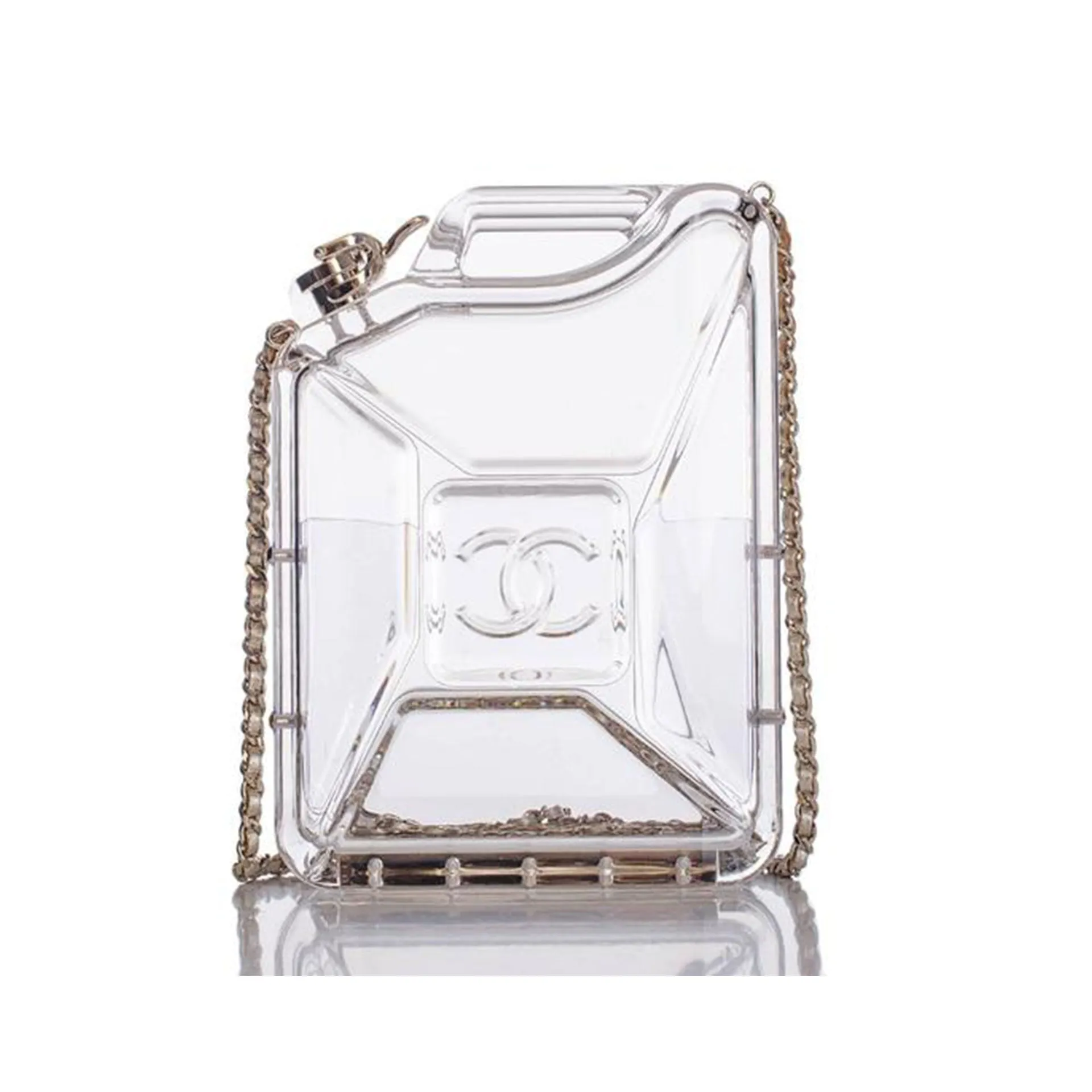 Chanel Dubai Gas Tank Minaudière Clutch