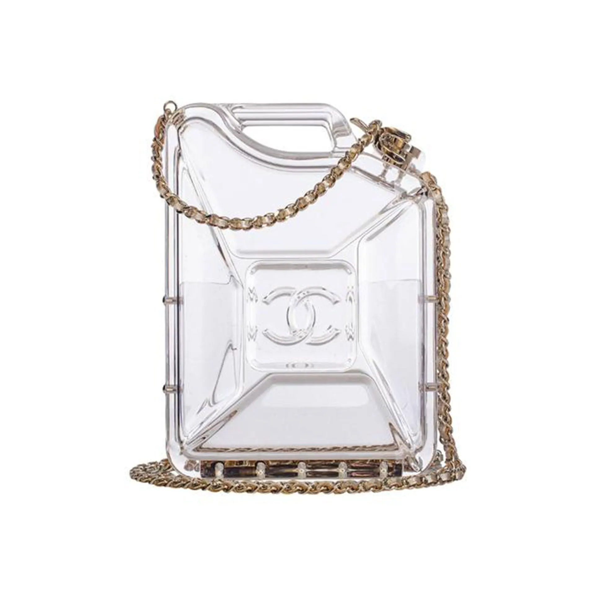 Chanel Dubai Gas Tank Minaudière Clutch