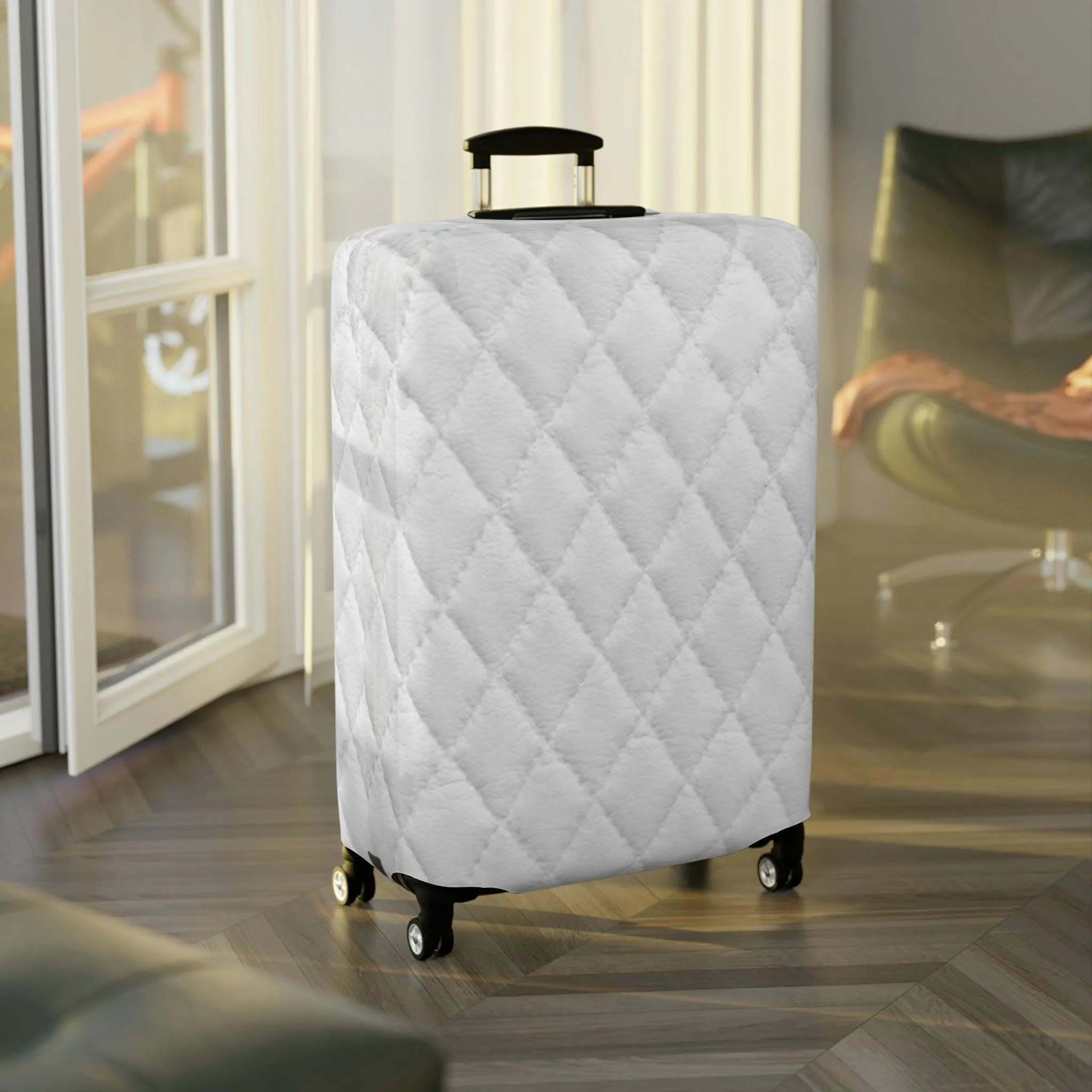 Chic Peekaboo Luggage Shield - Stylish Protection for Your Travel Essentials