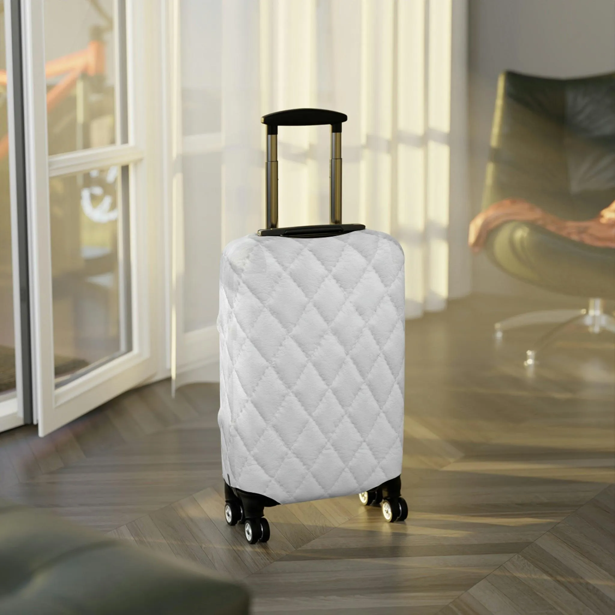 Chic Peekaboo Luggage Shield - Stylish Protection for Your Travel Essentials