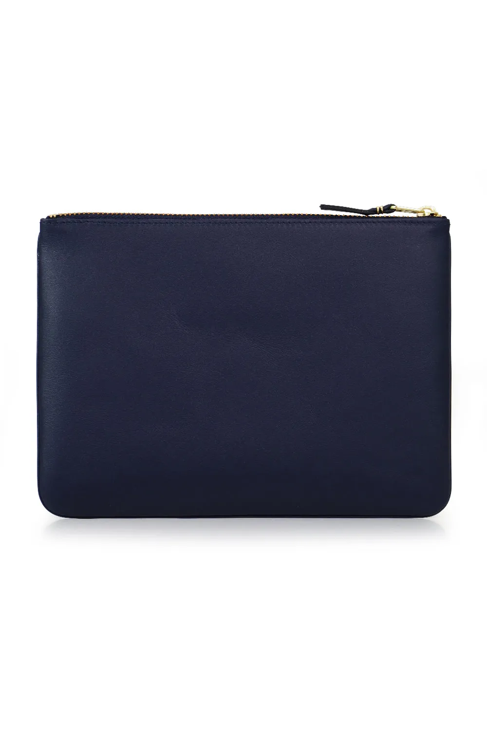 CLASSIC LEATHER POUCH | NAVY