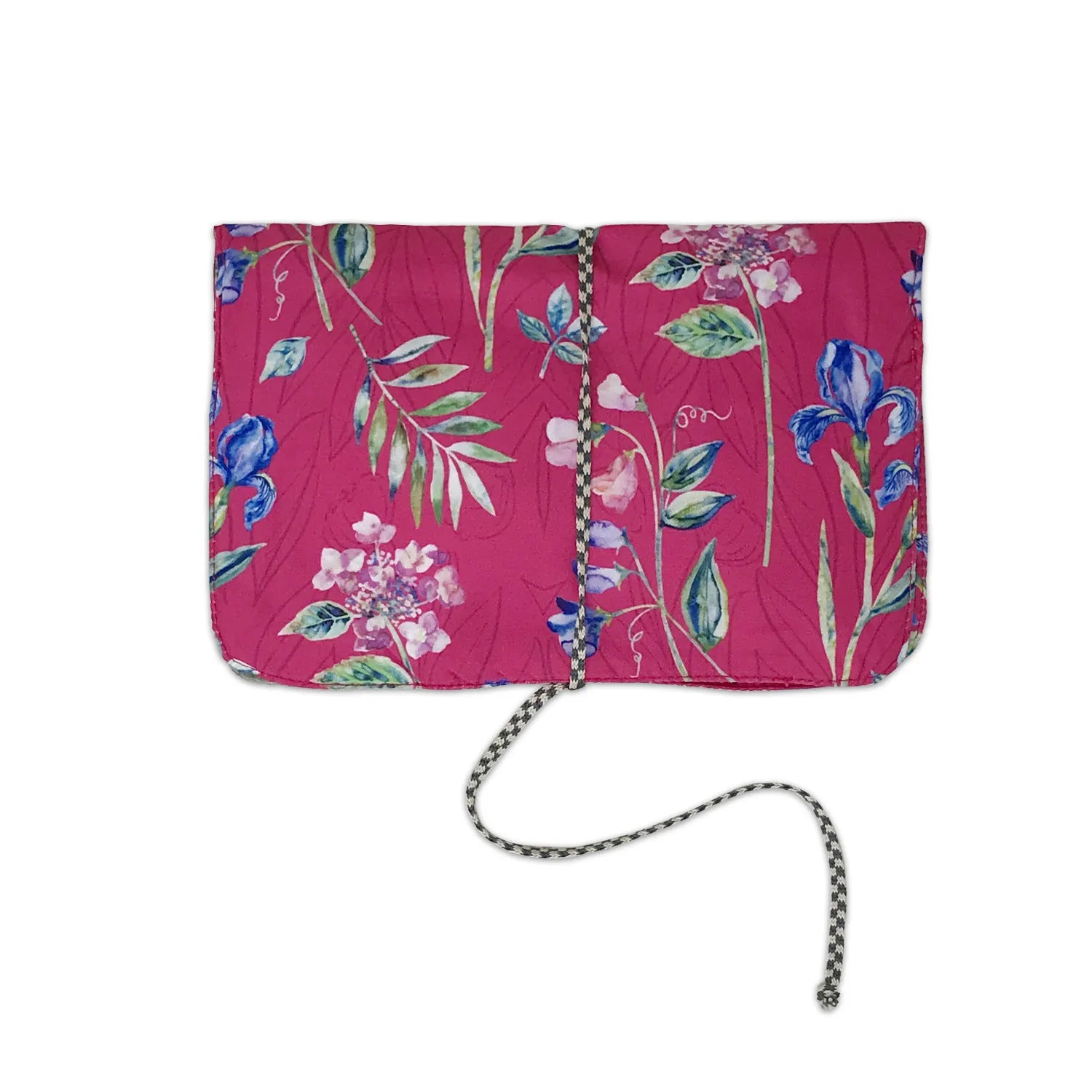 Fuchsia Blossom Makeup Pouch