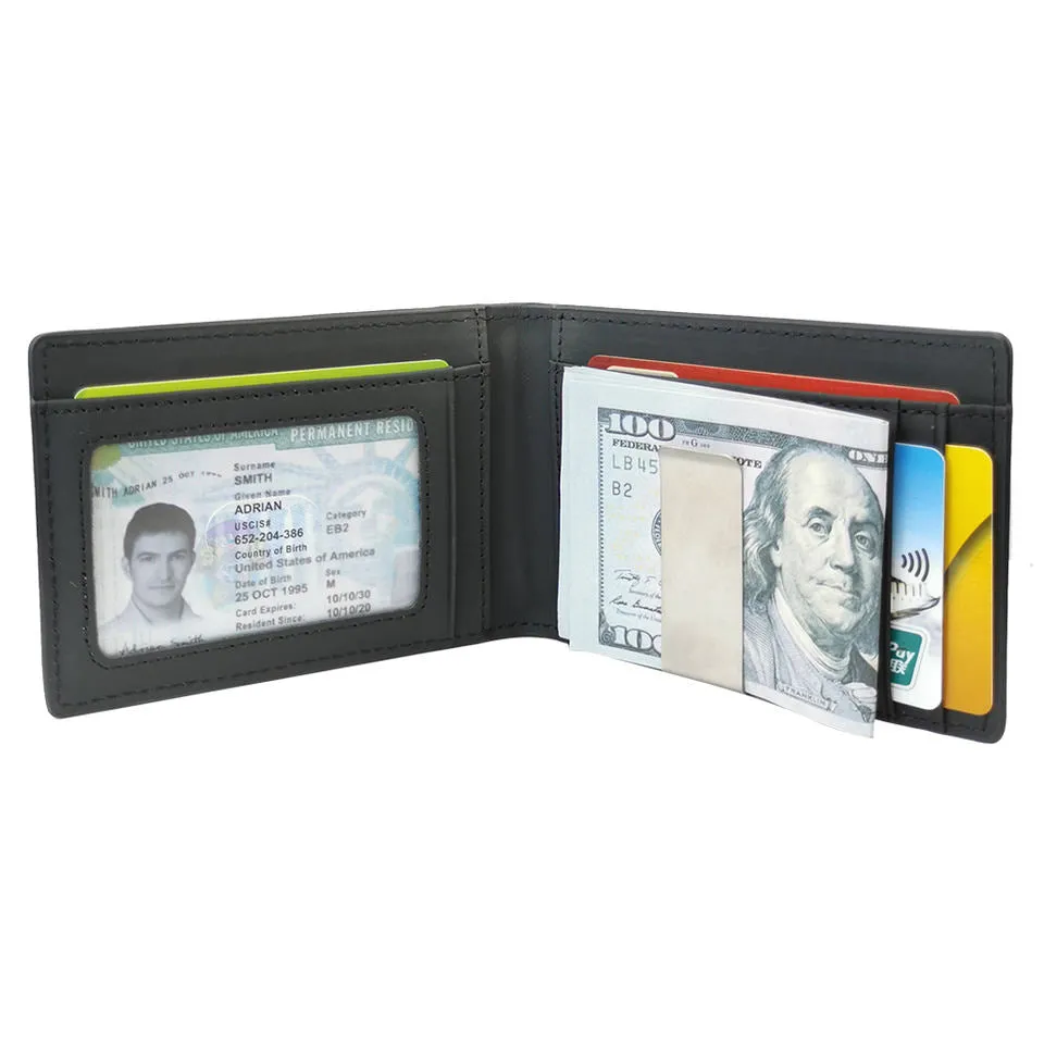 Minimalist RFID Blocking Men's Wallet