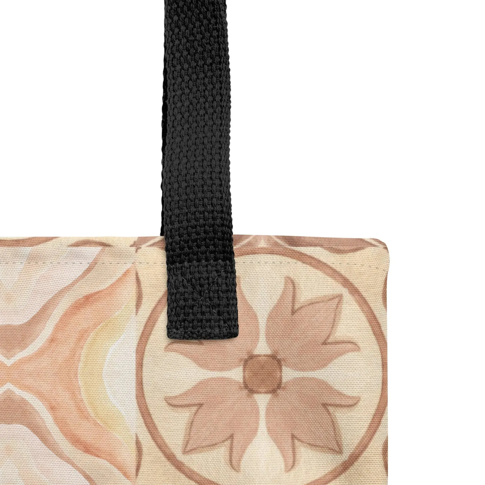 Moroccan Desert Tile Tote Bag