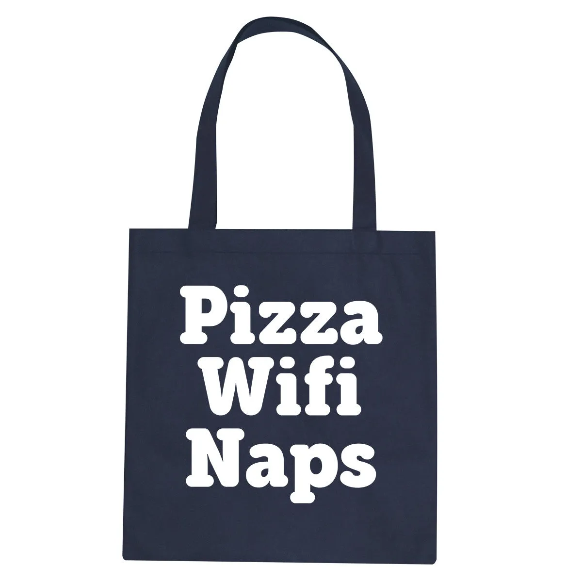 Pizza Wifi Naps Tote Bag