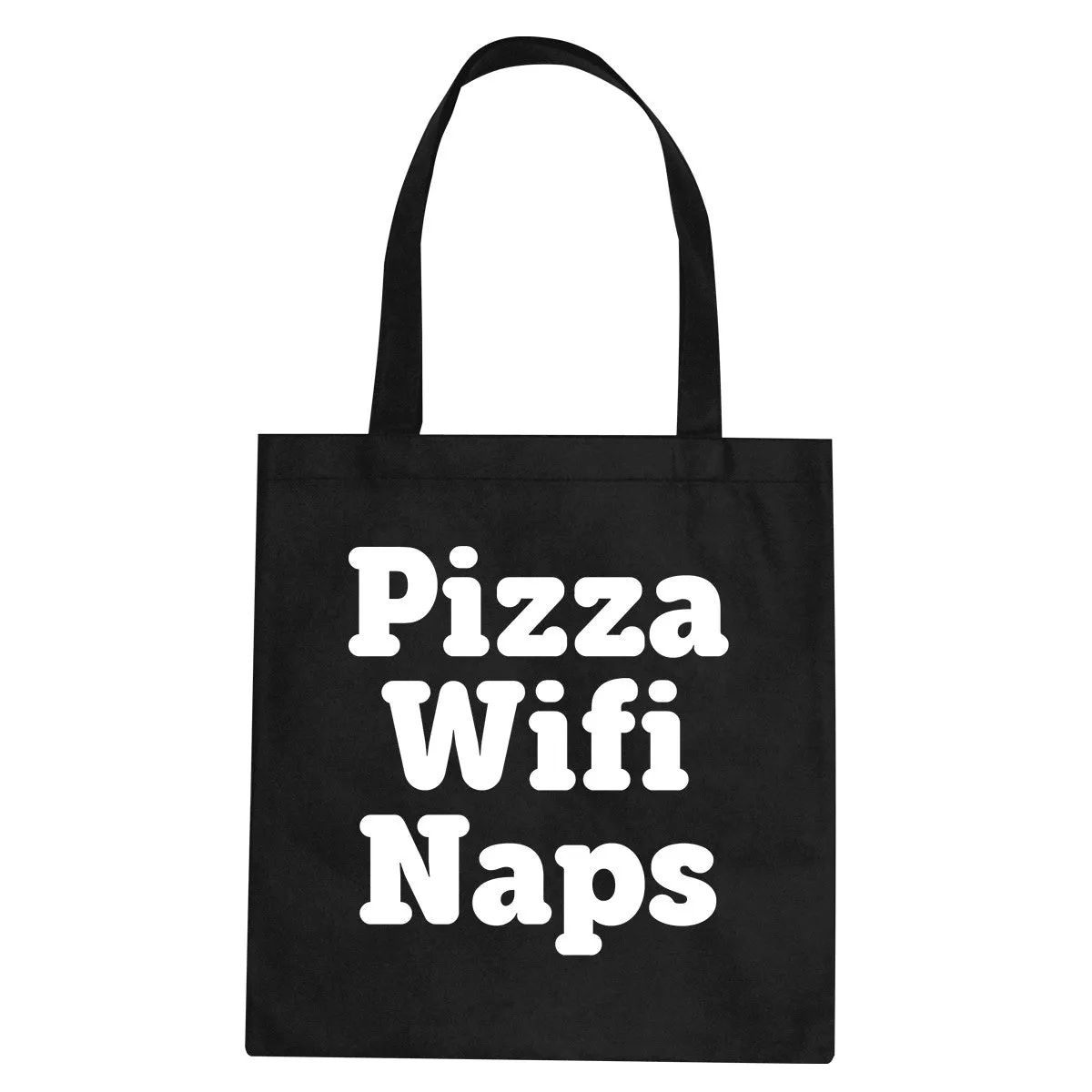 Pizza Wifi Naps Tote Bag