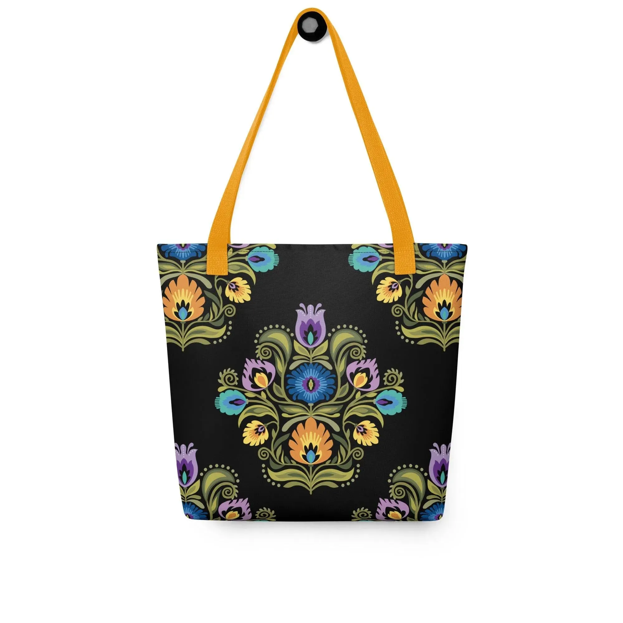 Polish Wycinanki Print Tote Bag