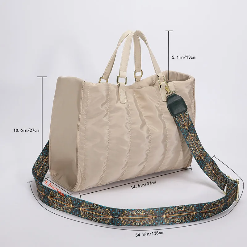 Quilted Hobo Bag