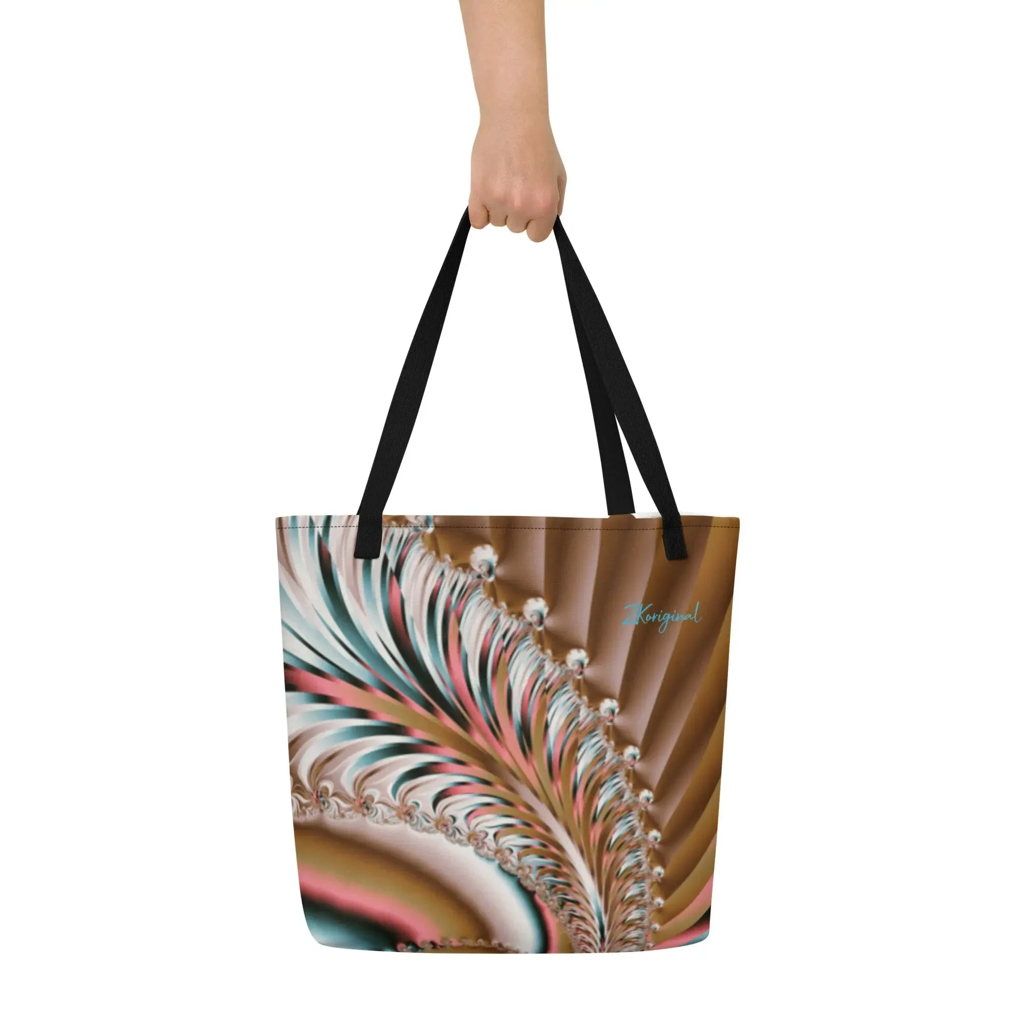 "Summer Spin" Collection by ZKoriginal - All Over Print Large Tote Bag