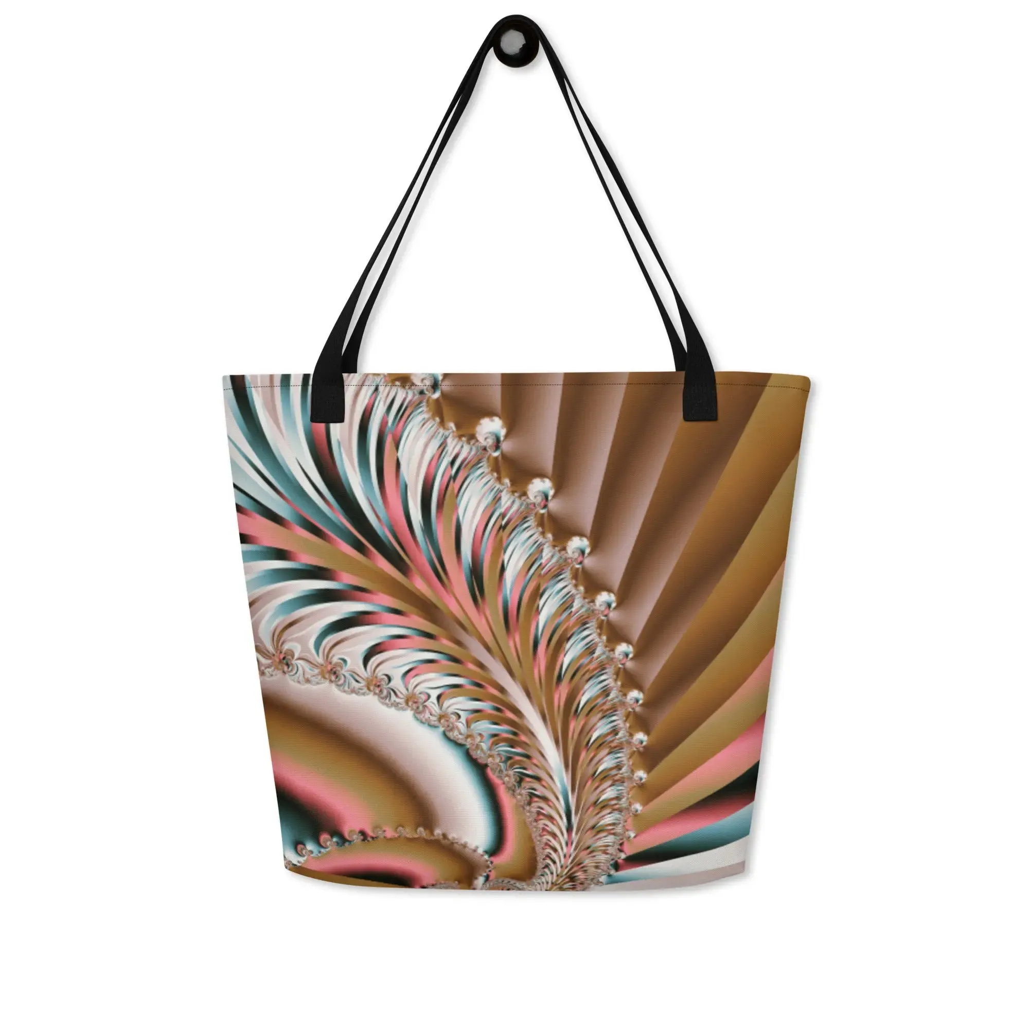 "Summer Spin" Collection by ZKoriginal - All Over Print Large Tote Bag