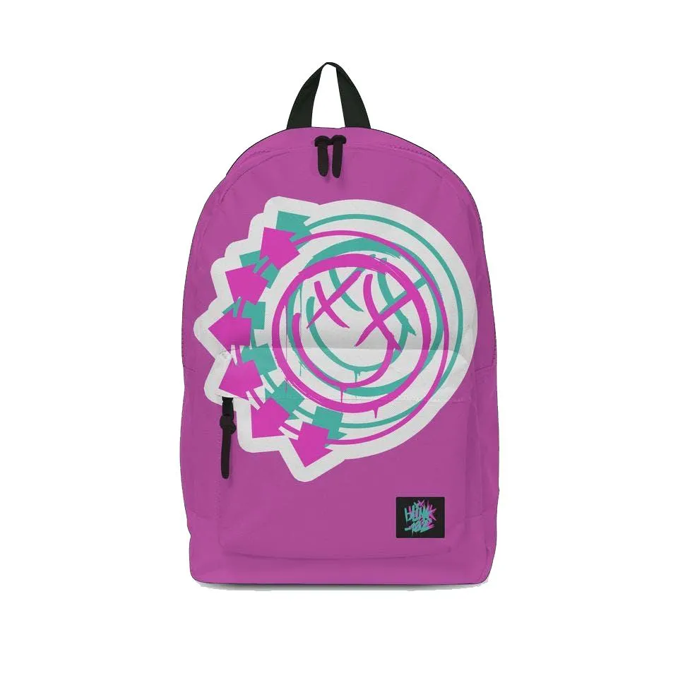 Rocksax Blink 182 Backpack - Smile Pink