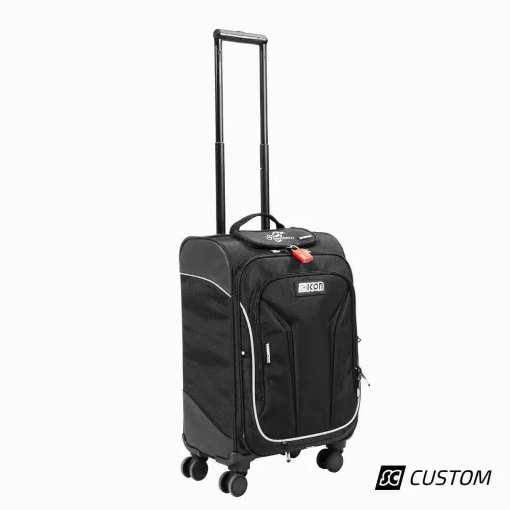 SCICON Cabin Troley Luggage 35L 4 Wheels - Black