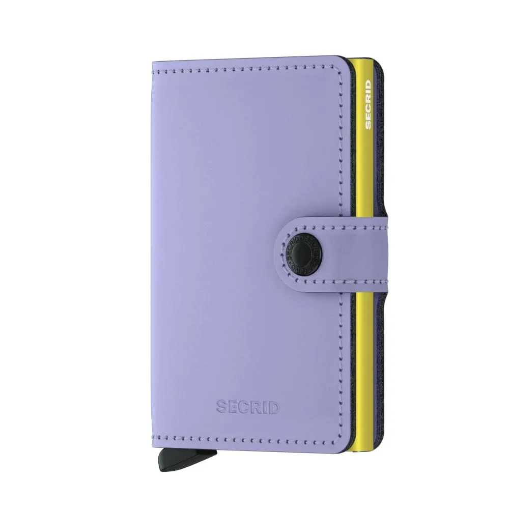 Secrid Miniwallet Matte Leather