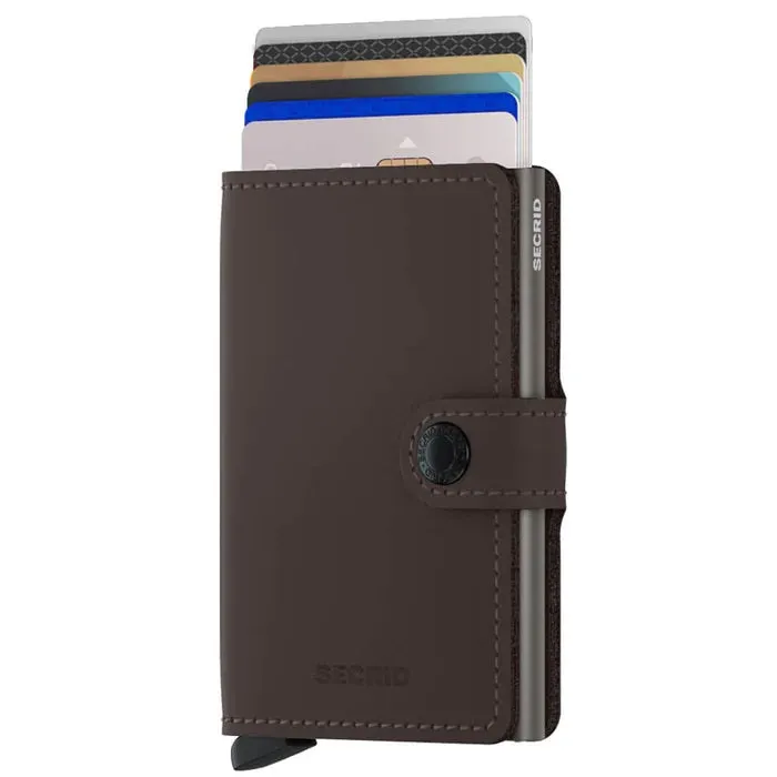 Secrid Miniwallet Matte Leather