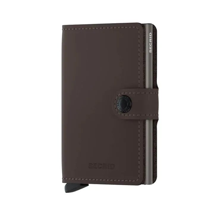 Secrid Miniwallet Matte Leather