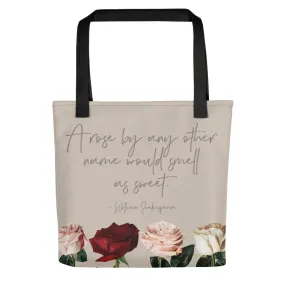 Shakespeare's Rose Tote bag