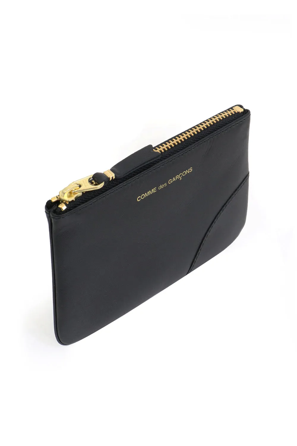 SMALL CLASSIC LEATHER POUCH | BLACK