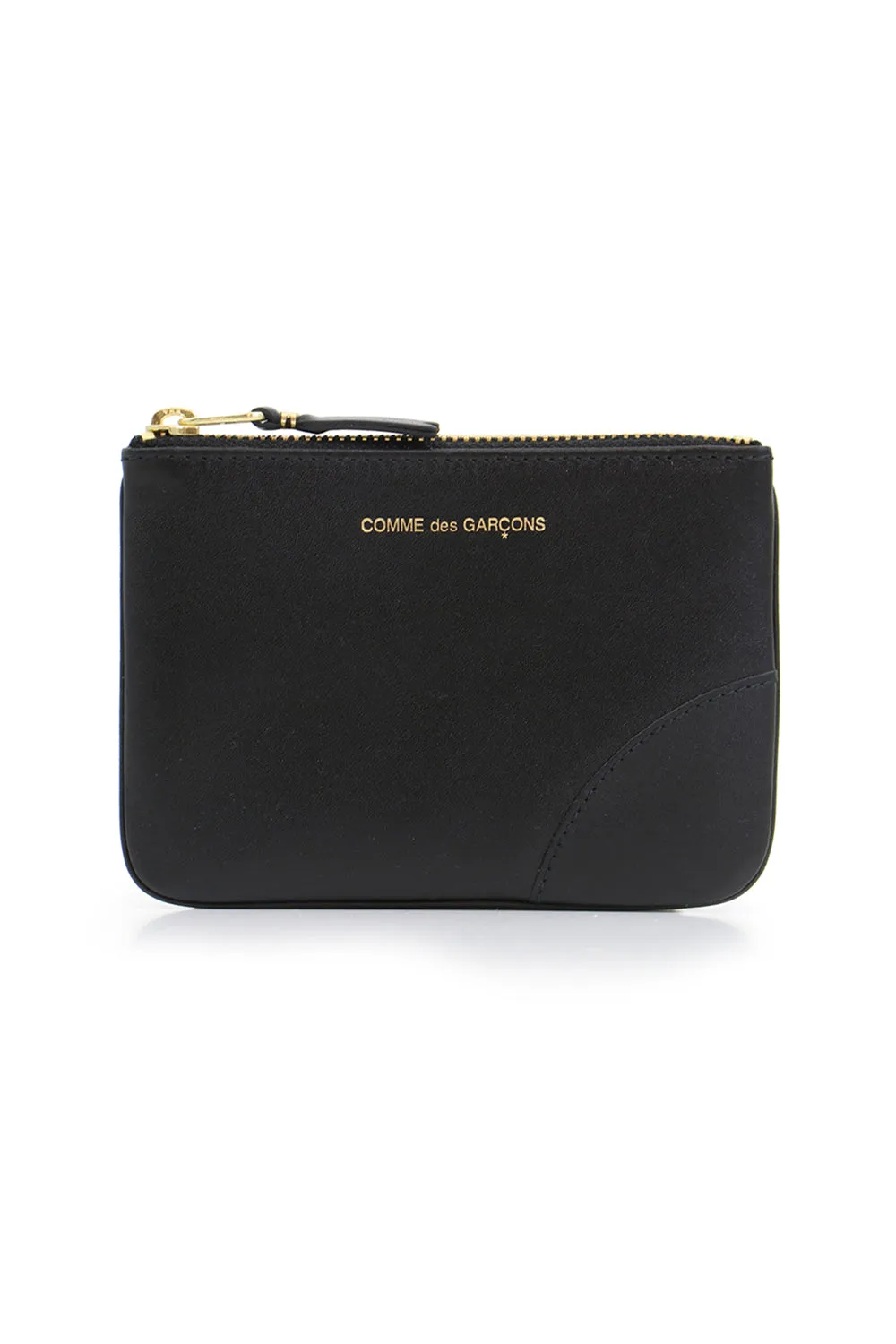 SMALL CLASSIC LEATHER POUCH | BLACK