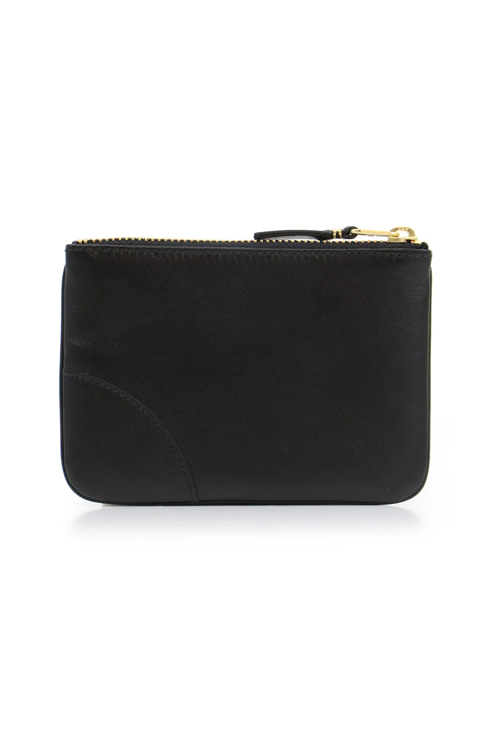 SMALL CLASSIC LEATHER POUCH | BLACK