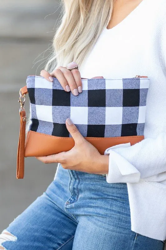 The Checkered Classic Buffalo Plaid Clutch