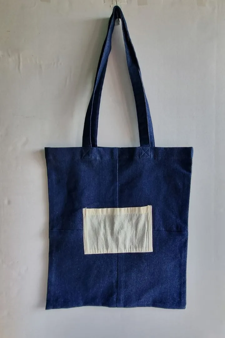 Trendy Denim Tote