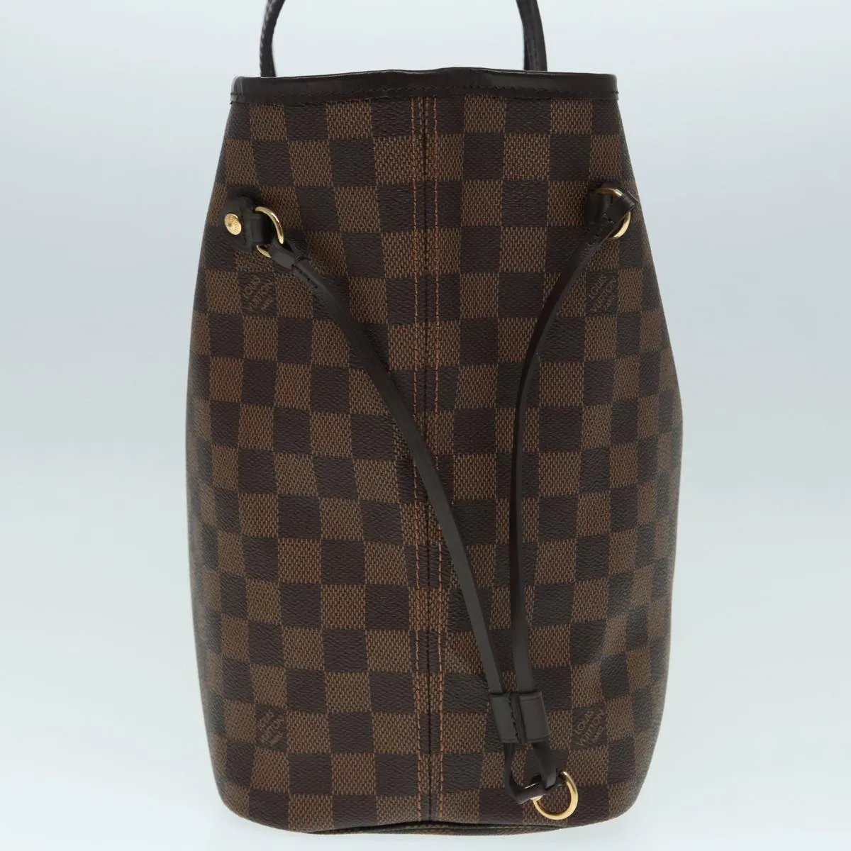 Trendy Inspired Louis Vuitton Damier Ebene Neverfull Mm Tote Bag N51105 Lv Auth 87831