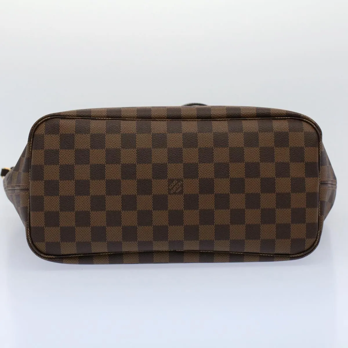 Trendy Inspired Louis Vuitton Damier Ebene Neverfull Mm Tote Bag N51105 Lv Auth Ar10580s