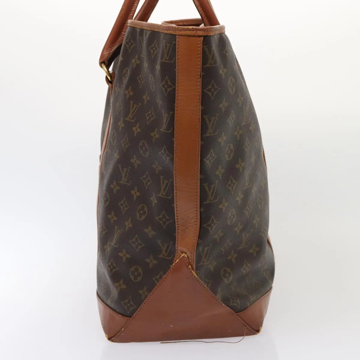 Trendy Inspired Louis Vuitton Monogram Sac Weekend Gm Tote Bag M42420 Lv Auth 87574