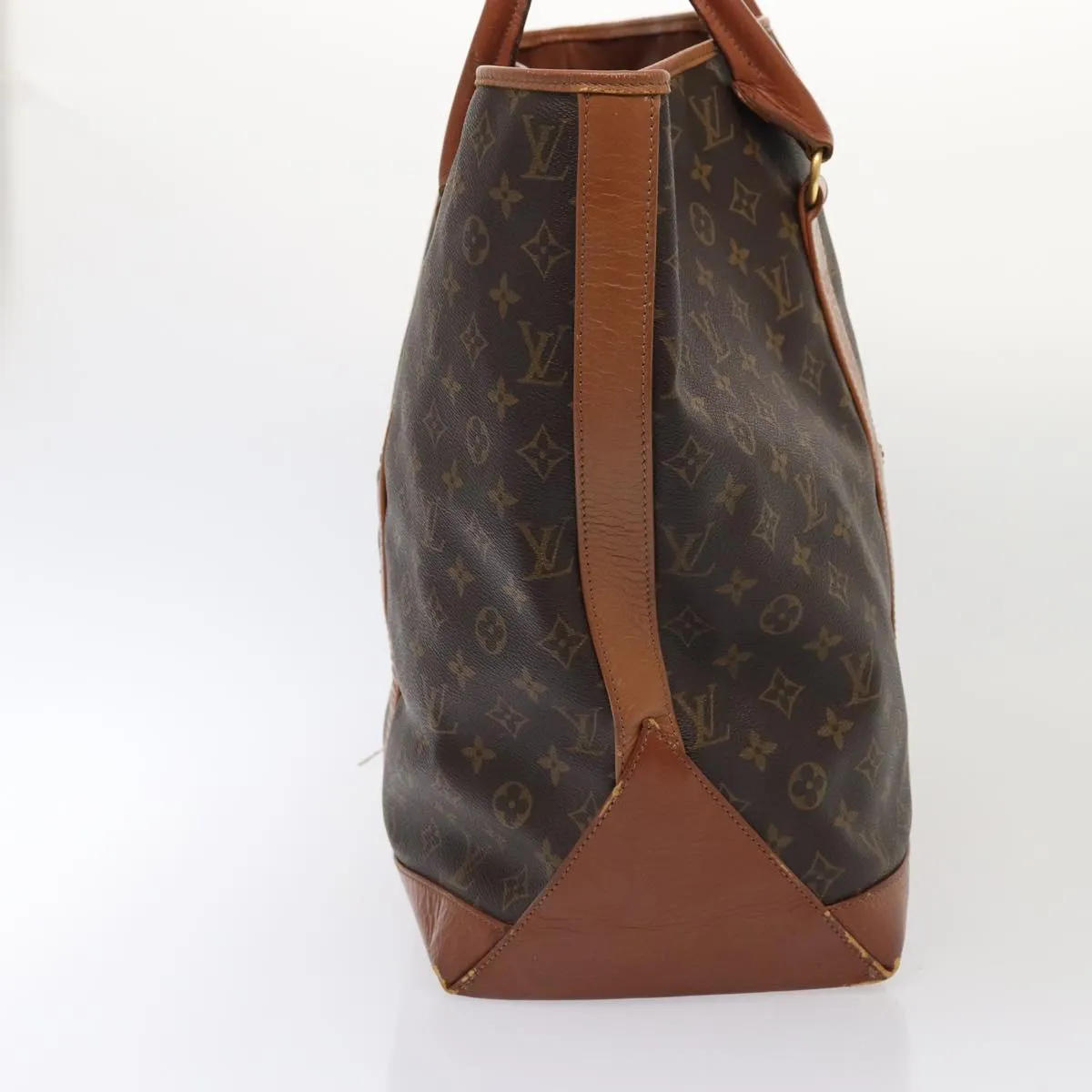 Trendy Inspired Louis Vuitton Monogram Sac Weekend Gm Tote Bag M42420 Lv Auth 87574