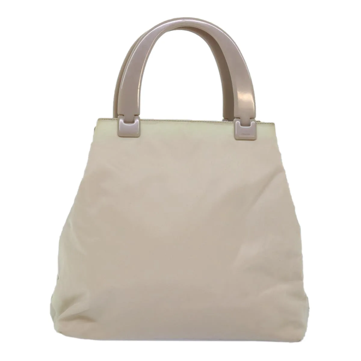 Trendy Inspired Prada Tote Bag Nylon Beige Auth 76005