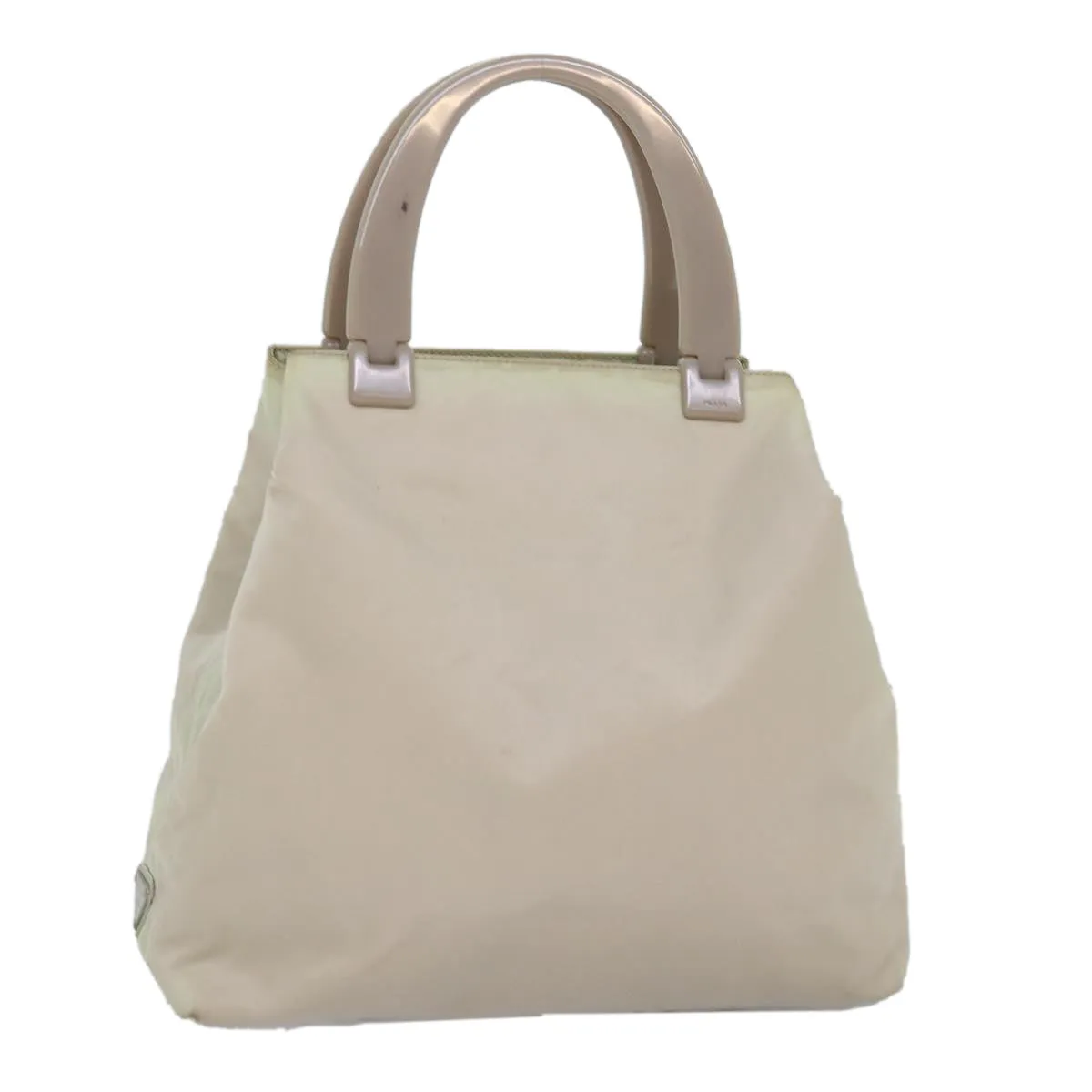 Trendy Inspired Prada Tote Bag Nylon Beige Auth 76005