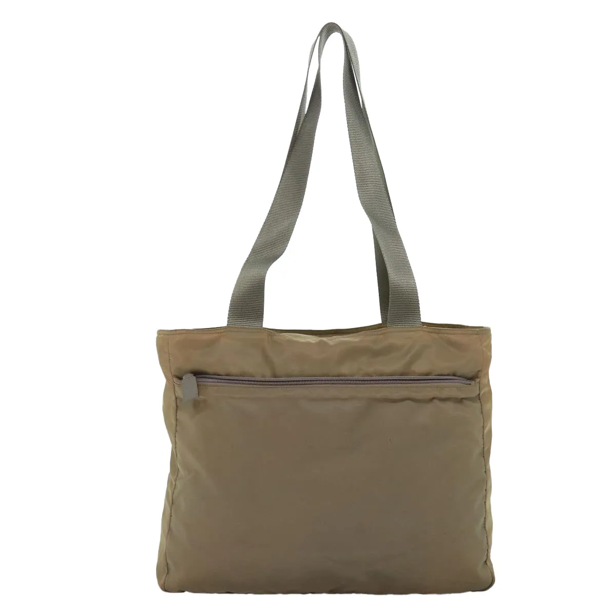 Trendy Inspired Prada Tote Bag Nylon Beige Auth Mr185