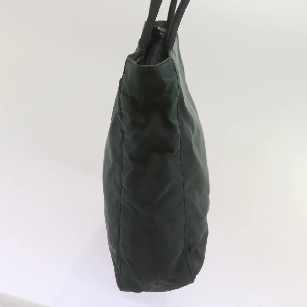 Trendy Inspired Prada Tote Bag Nylon Green Auth Yk11239