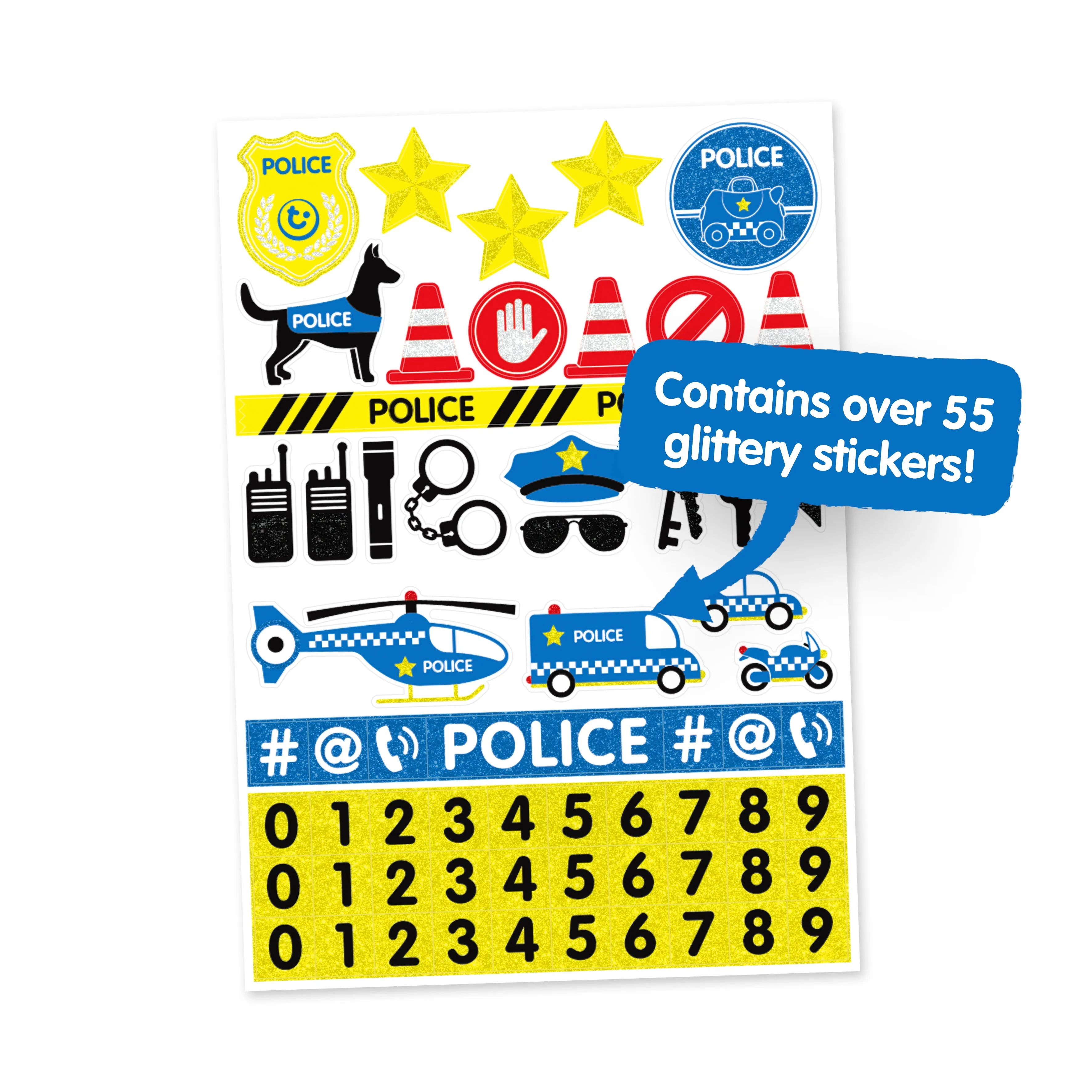 Trunki Ride-on Luggage - Percy Police Car