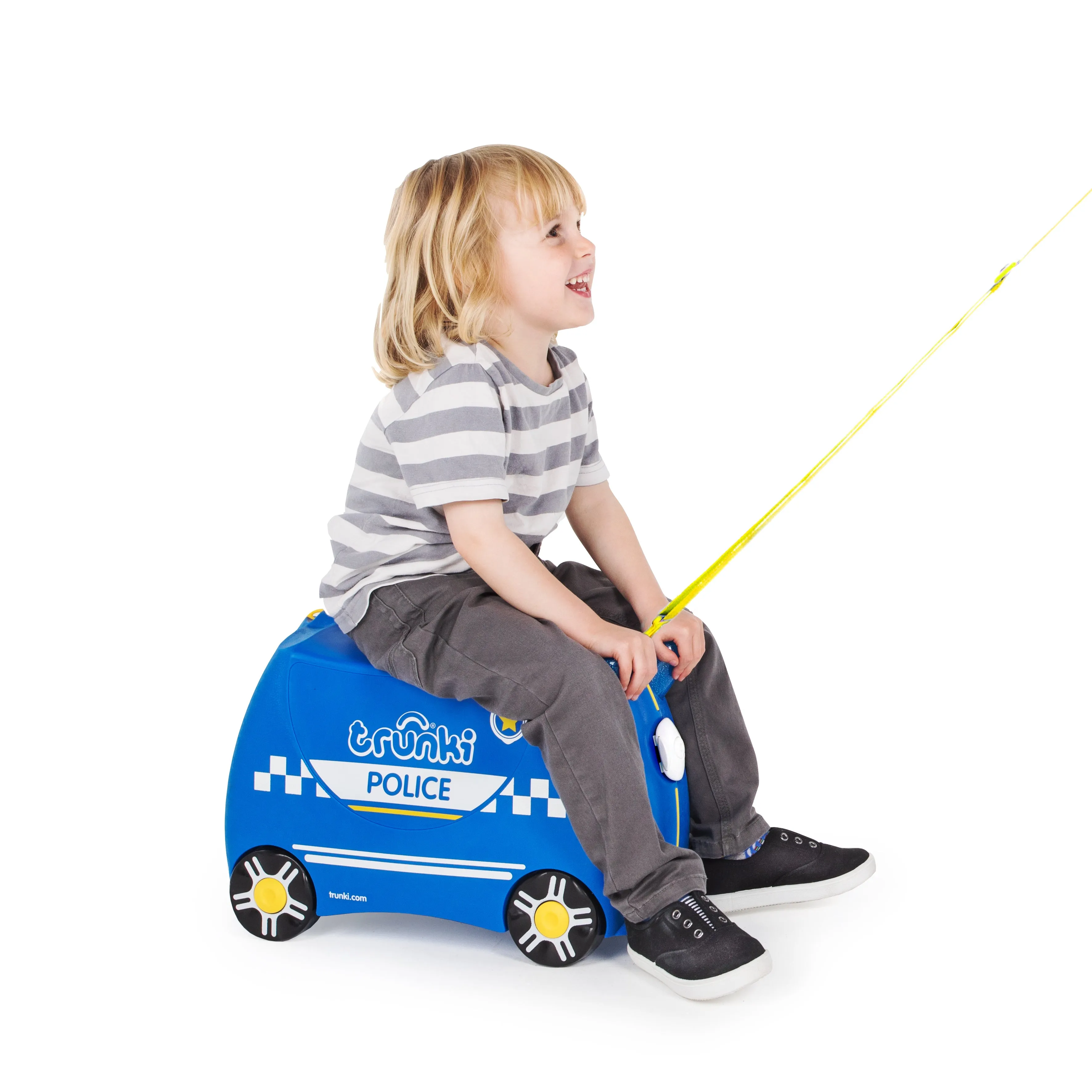 Trunki Ride-on Luggage - Percy Police Car