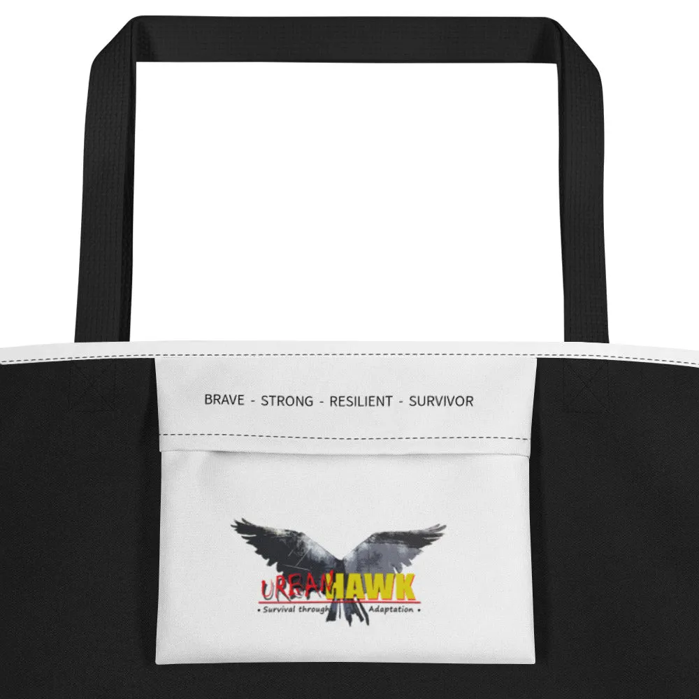 Urban Hawk Today Large Tote Bag