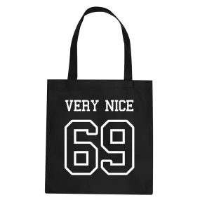 Very Nice 69 Team Tote Bag