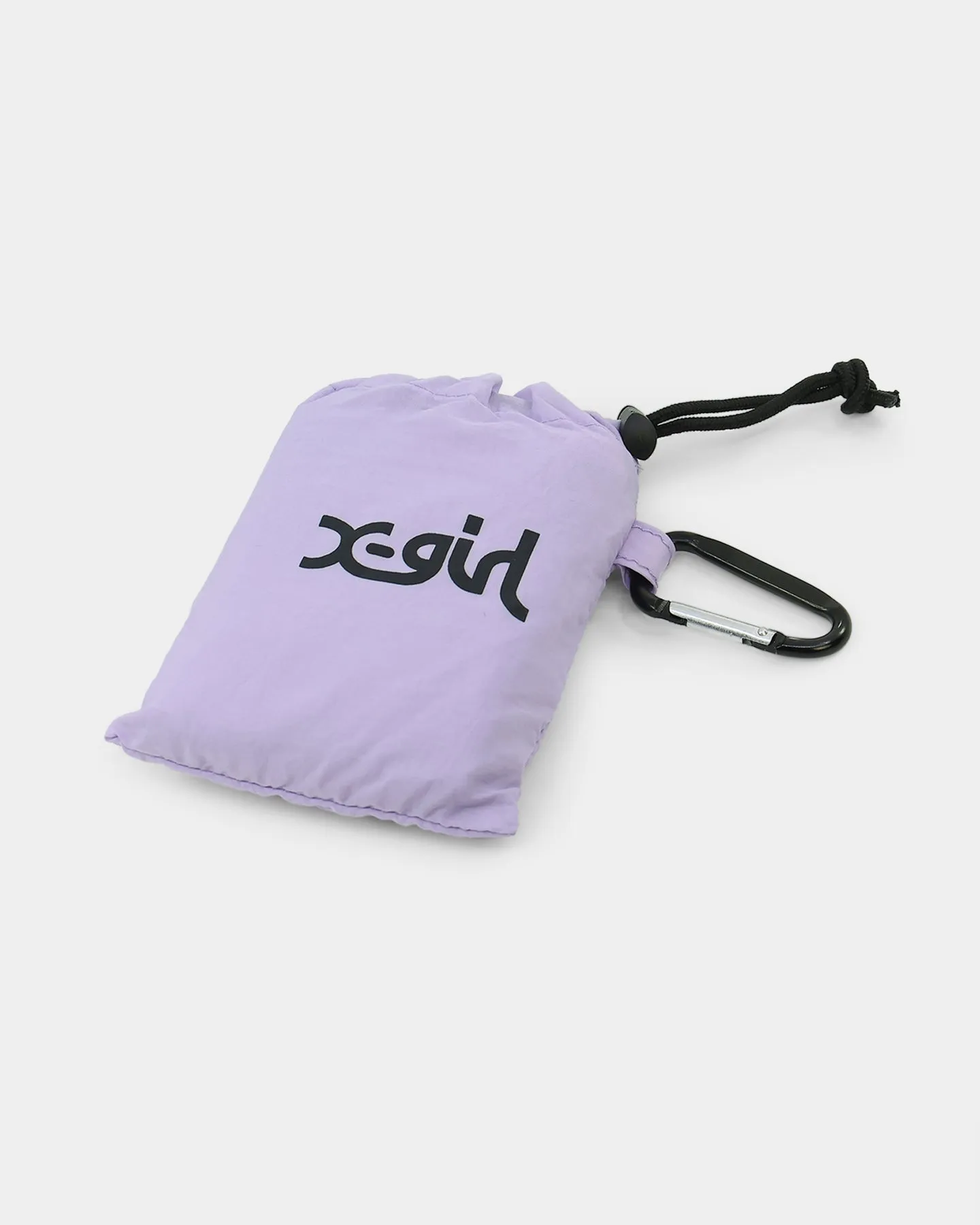 X-Girl Mills Logo Shopper Bag Lilac